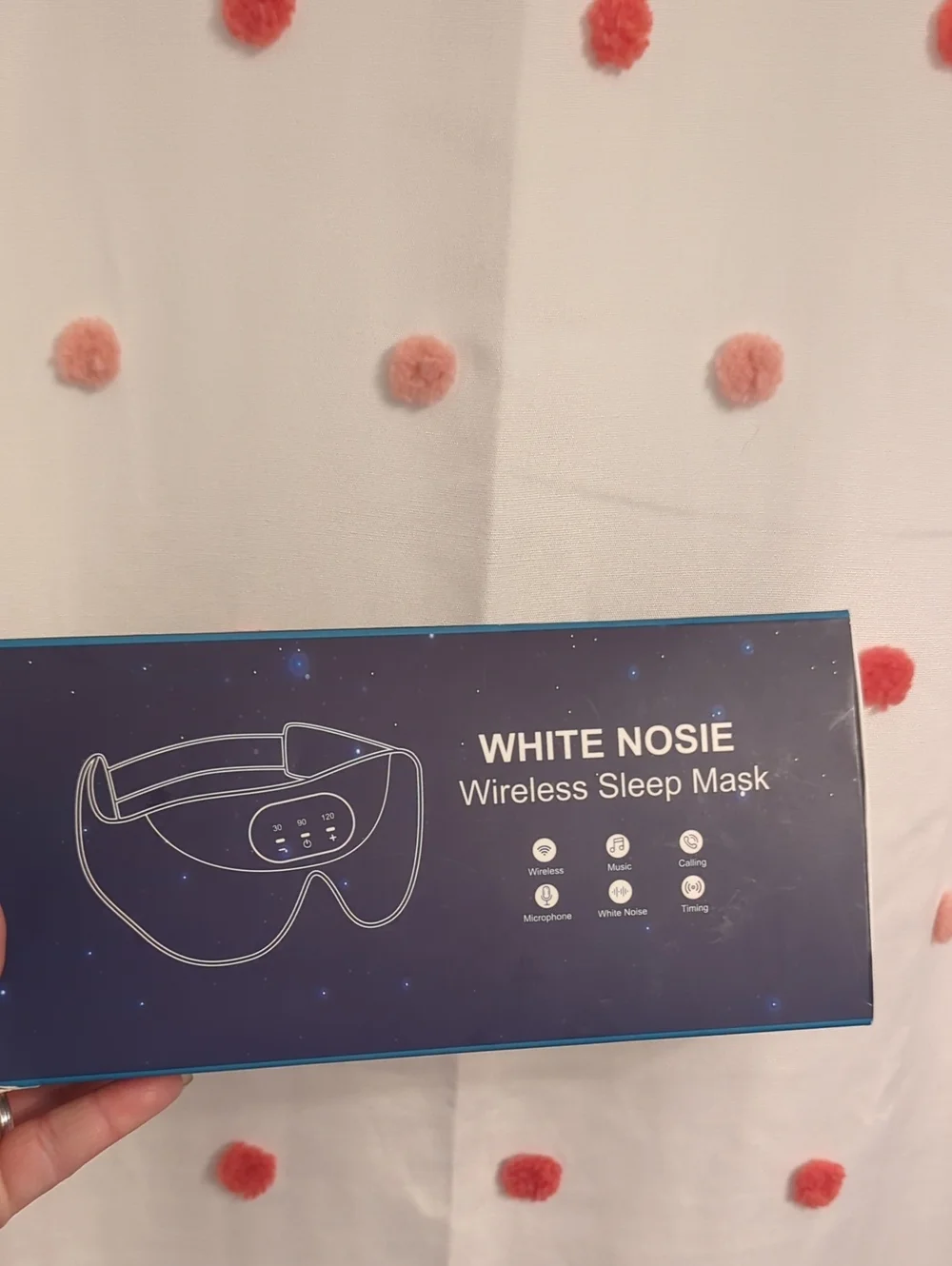 Wireless Sleep Mask - Blue